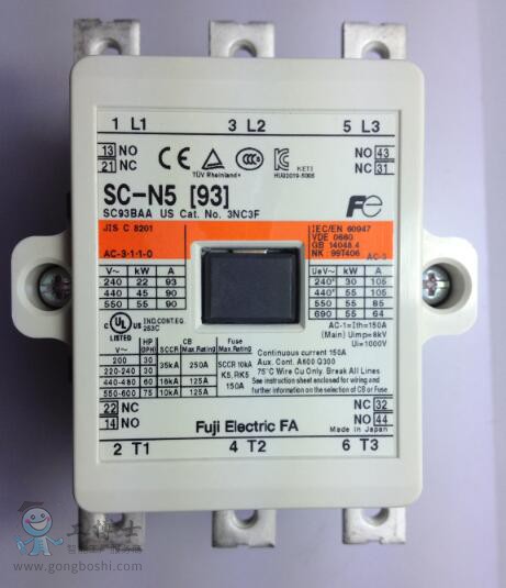 富士接觸器SC-N5照片