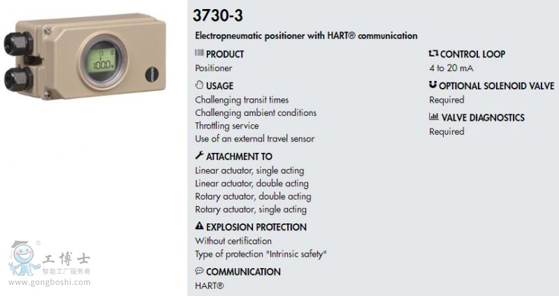 �_ķɭSAMSON 3730-3늚��y�T��λ��