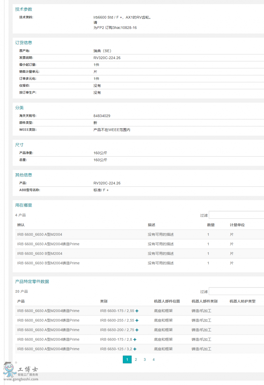 ABB�C�������  3HAC10828-15  RV320C-224.26����