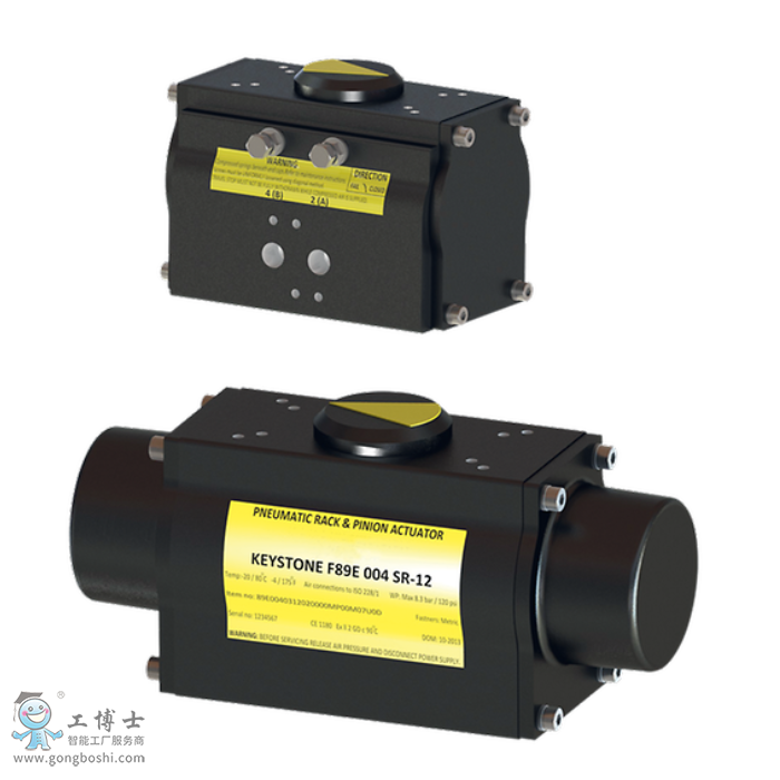 Keystone F89氣動直角回轉執行器