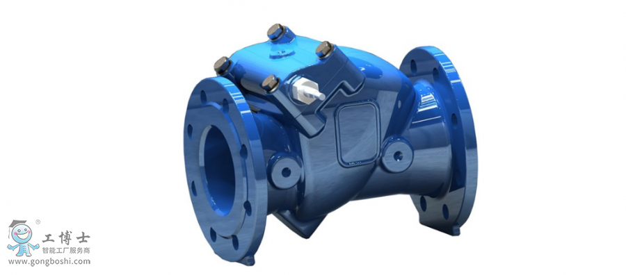 AVK 軟密封旋啟式止回閥,PN10/16, DN 50-300,伸出式軸端