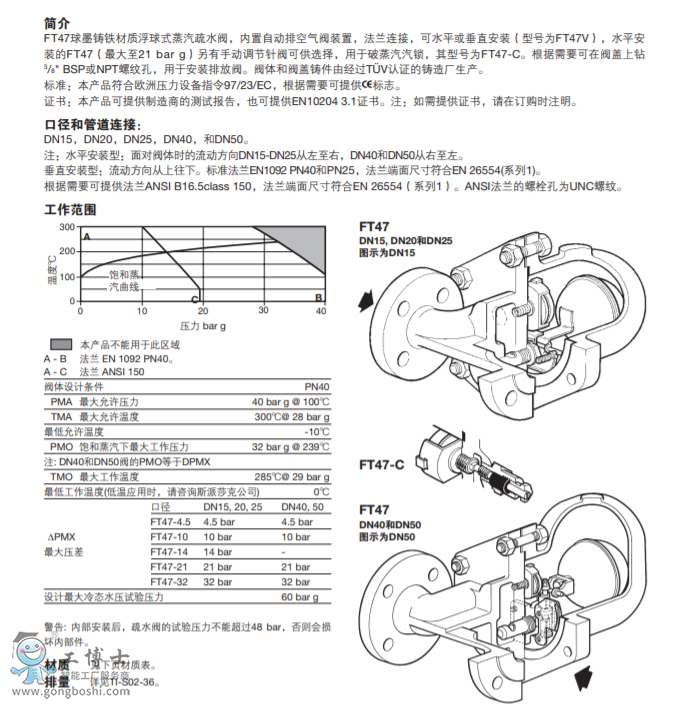 FT47��ī�T�F���|(zh��) ����ʽ������ˮ�y(DN15-DN50)