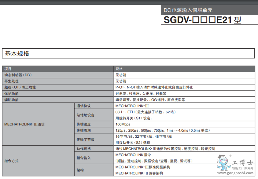 安川伺服驅動器