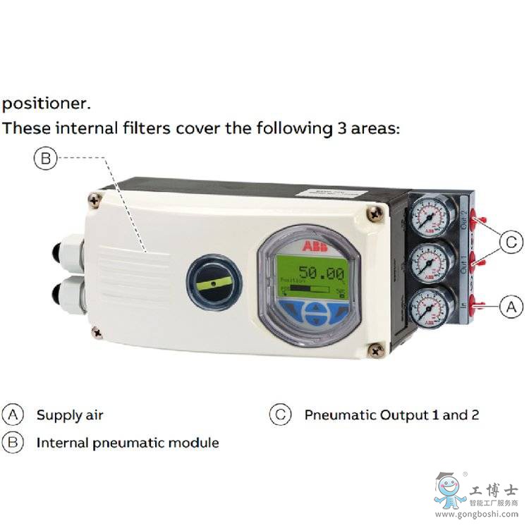 ABB V18346-103015400 智能閥門定位器