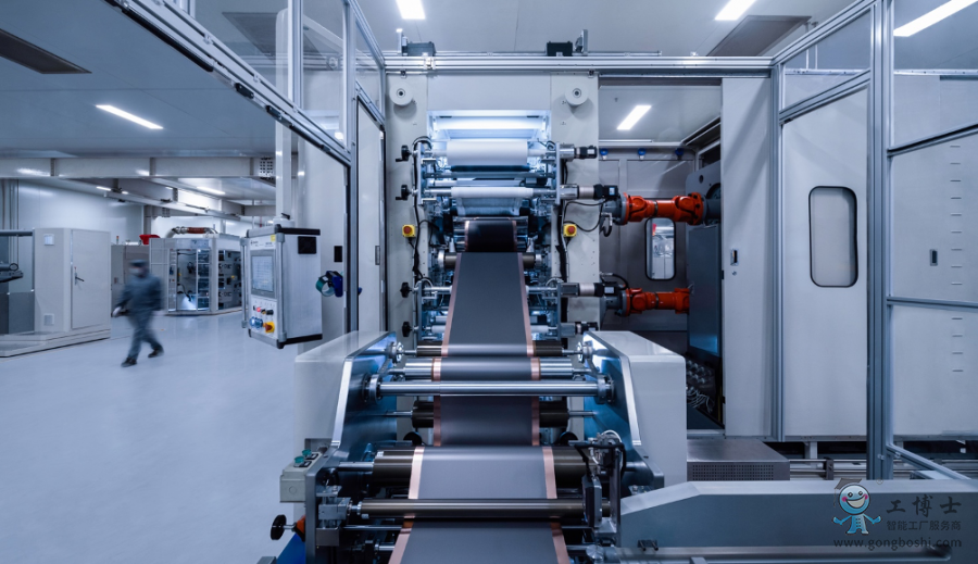 遠景動力電池工廠產線