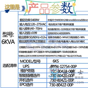 6KVA技術參數水印