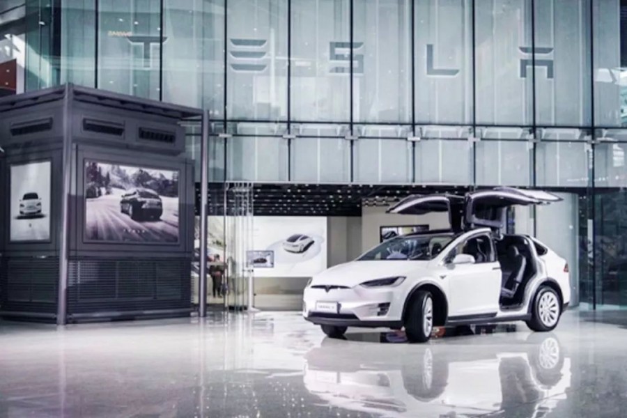 特斯拉中國旗艦店