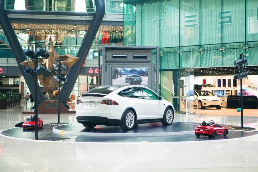 特斯拉中國旗艦店