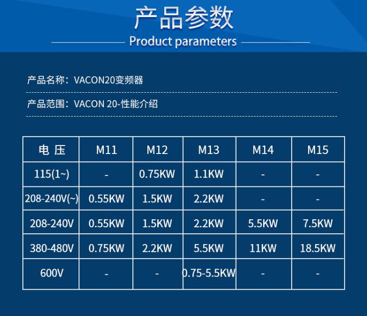 偉肯VACON變頻器價格